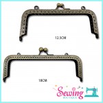FRAME - SQUARE-METAL-12.5CM, 15CM & 18CM (BRONZE)